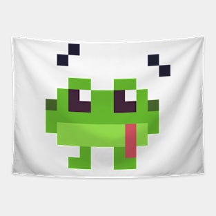Pixel Frog Tapestry