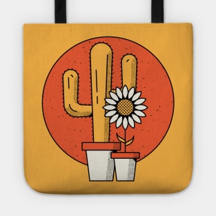 Cactus & Sunflower Tote