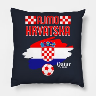 Croatia Qatar World Cup 2022 Pillow