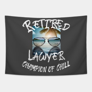 Retired Lawyer Tapestry