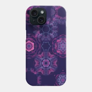 Goth Christmas Skull Purple Holiday Phone Case