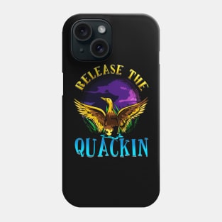 Funny Release The Quackin Cute Majestic Duck Phone Case