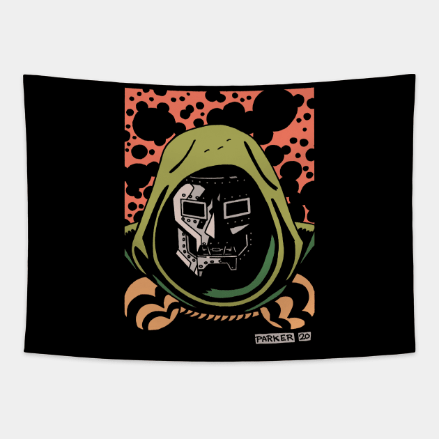 DOOM Tapestry by Artofparker