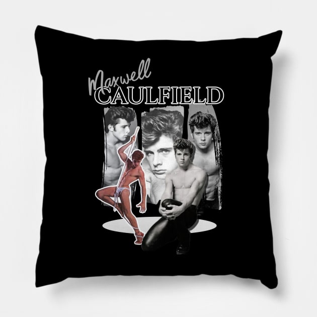 Maxwell Caulfield Pillow by David Hurd Designs