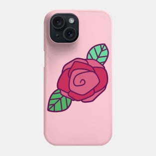 Cute Pink Rose Phone Case