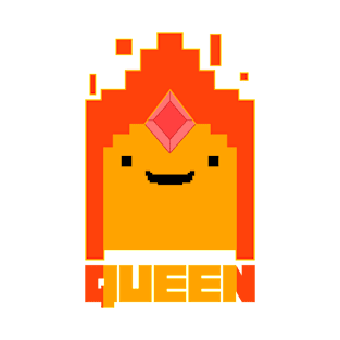 Flame princess, Queen T-Shirt