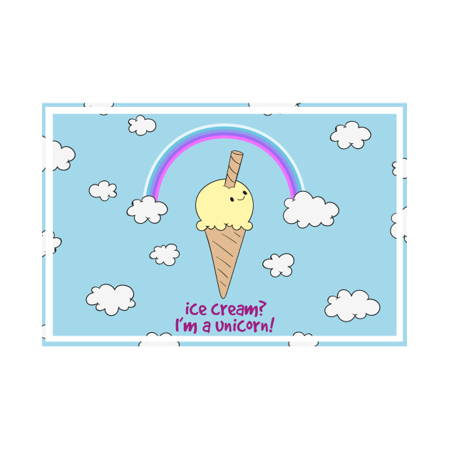 Ice Cream? I'm a Unicorn! by pa2rok