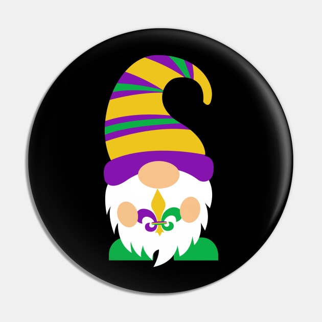 mardi gras gnome Pin by MGuyerArt