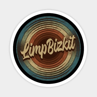 Limp Bizkit Vintage Vinyl Magnet