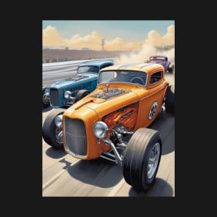 Speed and Style The Best Hotrod Race T-Shirt