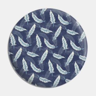 Scattered feathers (in the dark) Pin