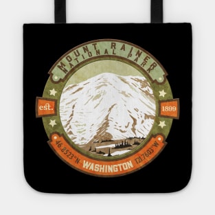 Mount Rainier National Park Washington Tote