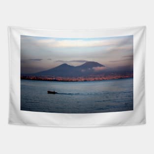 Napoli and Vesuvio Tapestry