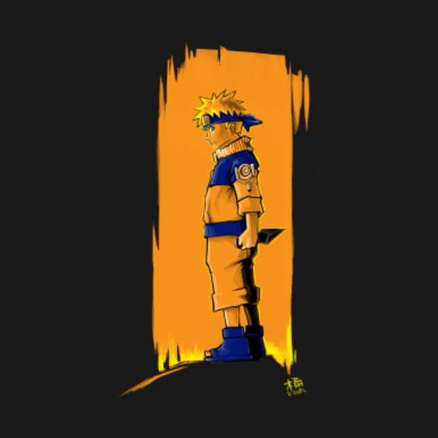 orange naruto Naruto TShirt TeePublic