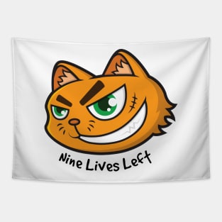 Nine Lives Left Tapestry