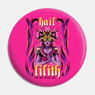 HAIL LILITH Pin