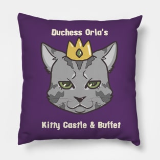 Duchess Orla's Kitty Castle Pillow