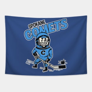 Defunct Spokane Comets Hockey Team Tapestry