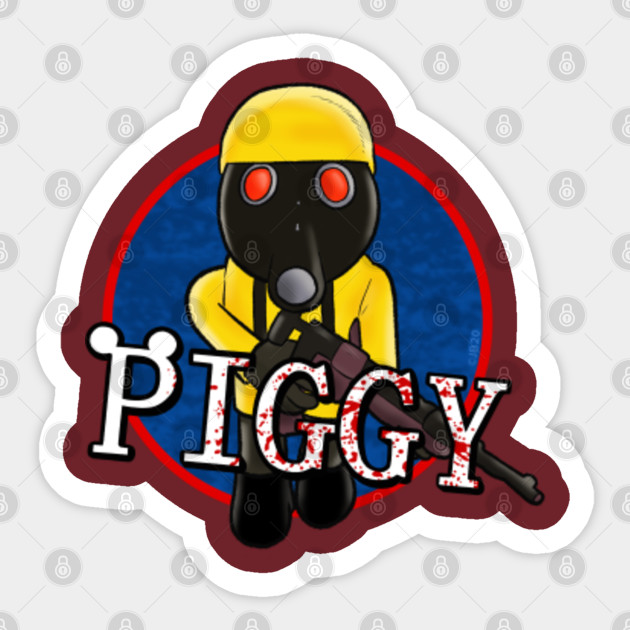 Torcher Piggy Sticker Teepublic Au - torcher piggy roblox without mask