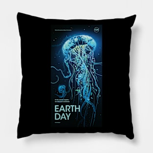 Earth Day, In The Cosmic Depths We Discover Ourselves Pillow