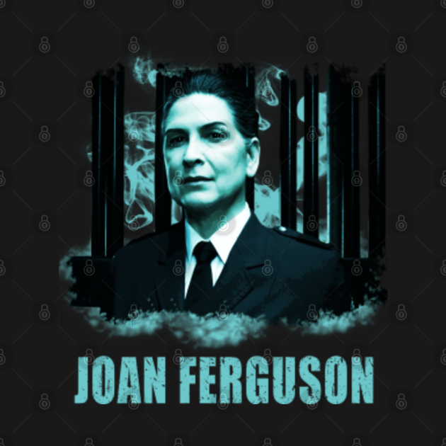 Disover Joan Ferguson-blue poster style - Tv Series - T-Shirt