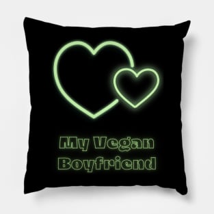 Love my vegan boyfriend Pillow