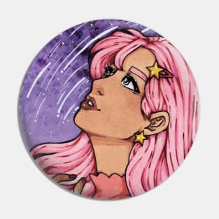 Meteor Shower Pin