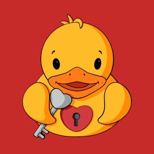 Key To My Heart Rubber Duck T-Shirt