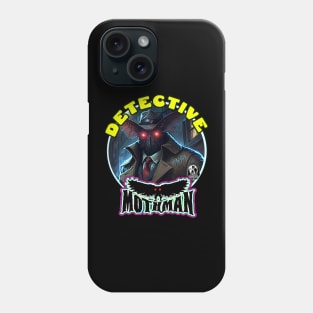 Detective Mothman Flying Humanoid Moth Crime Fighter Monster 1 Phone Case