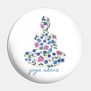 Yoga asana Pin