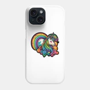 Groovy Psychedelic Unicorn Phone Case