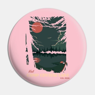 visit camp crystal lake Pin