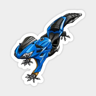 Triumph Daytona Gecko Blue Magnet