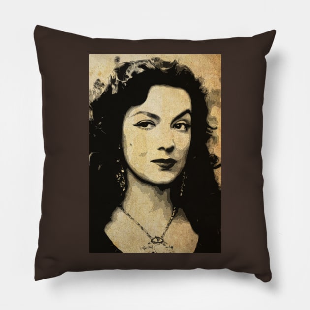 Mexican Cinema: María Felix Pillow by CTShirts