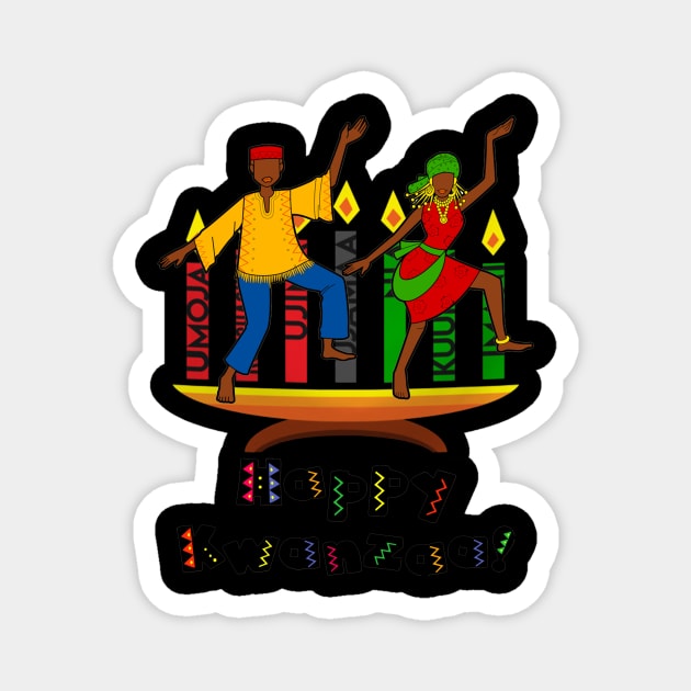 Kwanzaa African American Holiday Magnet by Danielsmfbb