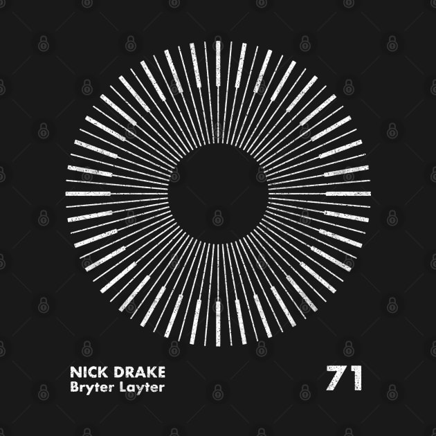 Nick Drake / Bryter Layter / Minimalist Artwork Design by saudade