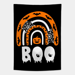 Creepy Boo Rainbow 2 Tapestry