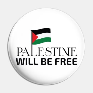 Free Palestine Pin