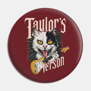 death metal taylors cat version Pin