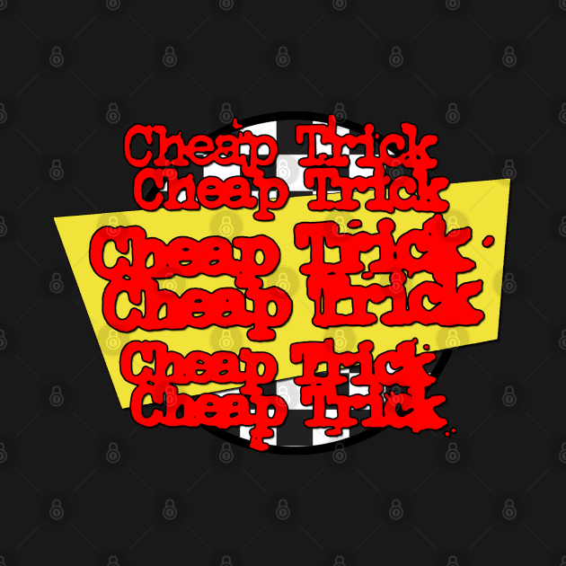 Cheap Trick Sloppy Typewriter - Fast Times Style Logo by RetroZest