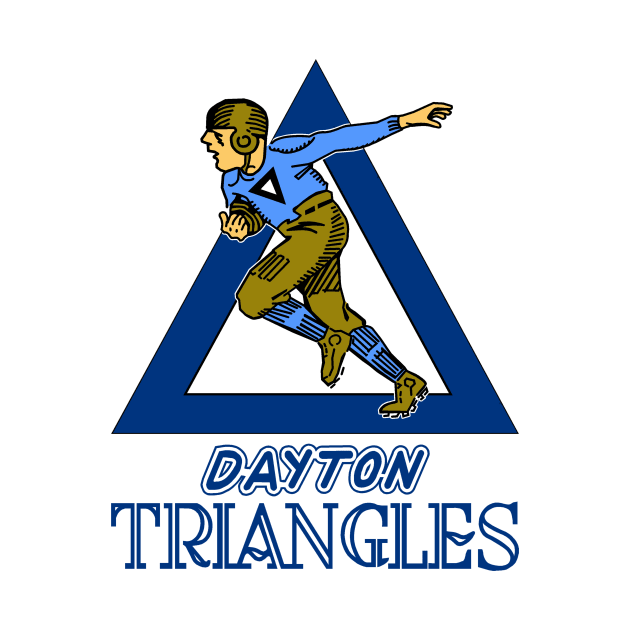 Dayton Triangles retro by DarthBrooks