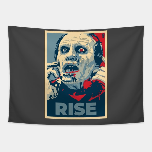Motivational Horror - Rise Tapestry by IckyScrawls