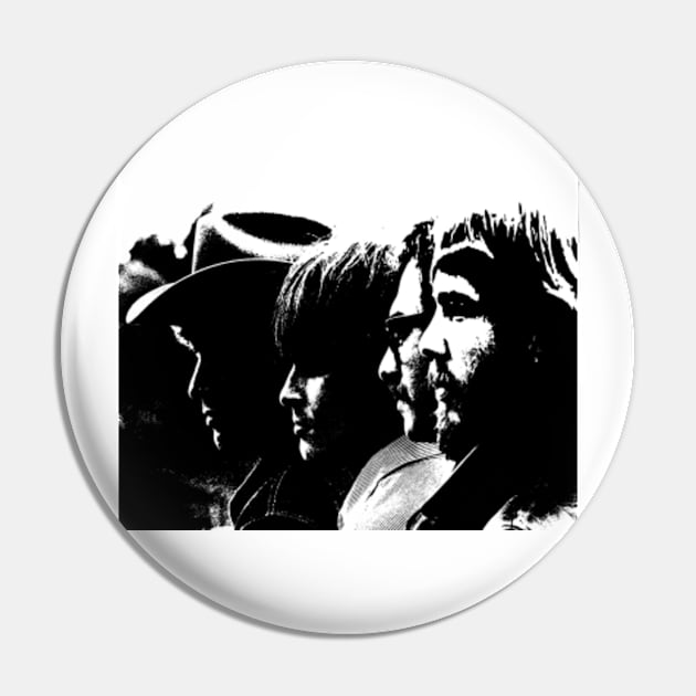 Creedence Clearwater Revival-Silhouette Pin by NYOLONG.ART