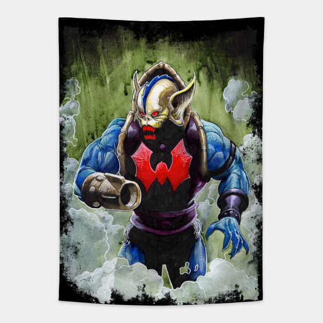 Master of Evil Tapestry by chudd