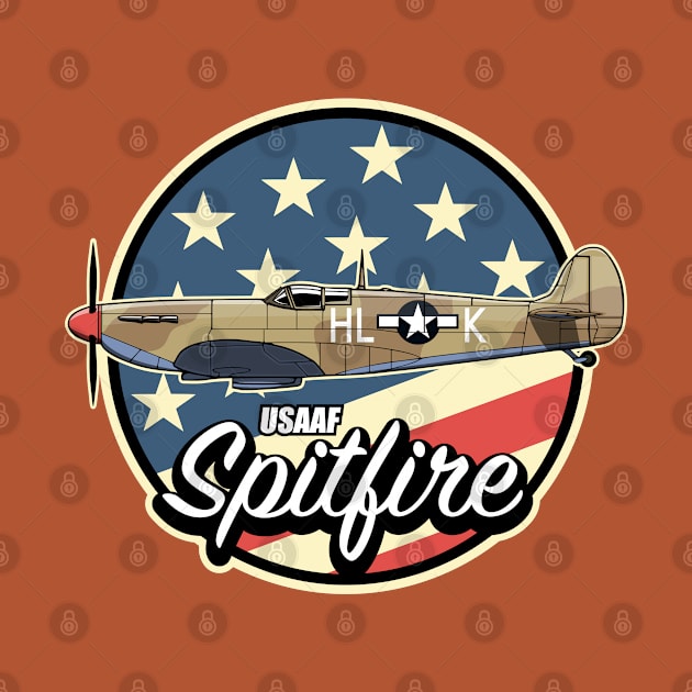 USAAF Spitfire by TCP