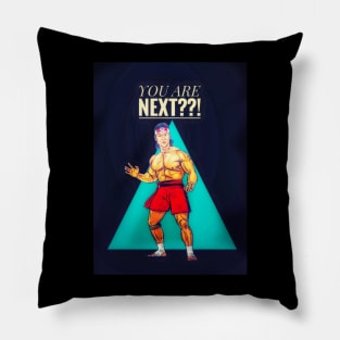 Bloodsport t-shirt Pillow