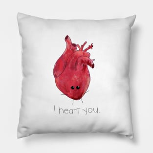 I Heartt You! Pillow