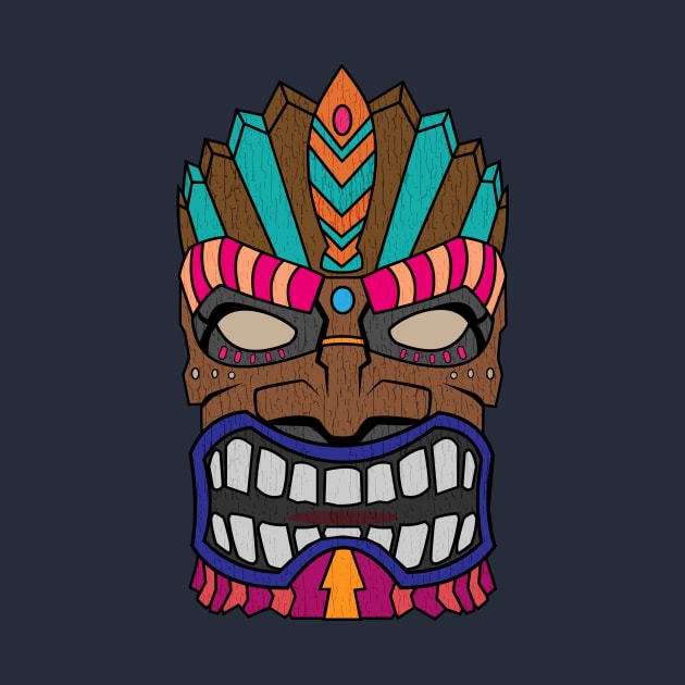 Tiki Totem Idol Mask by Brobocop