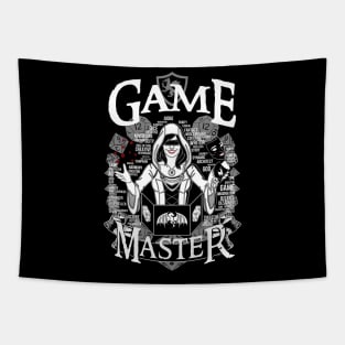 Female Game Master - White Tapestry