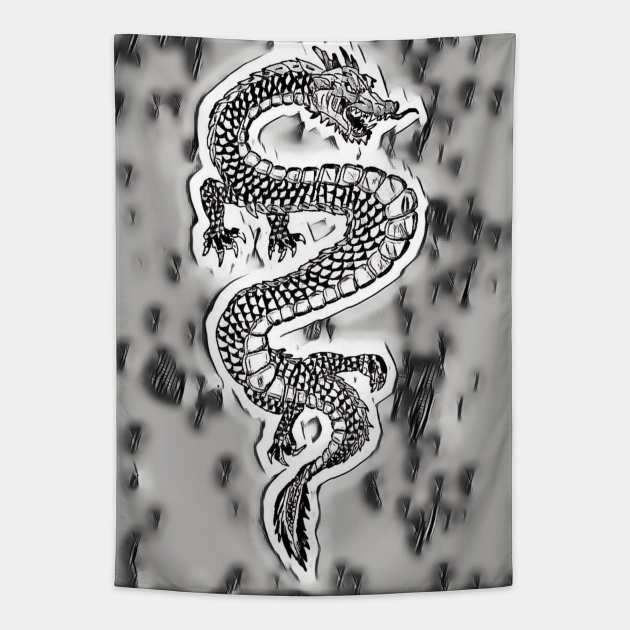 Chinese Dragon 5 Tapestry by Mr. Leon Artwork